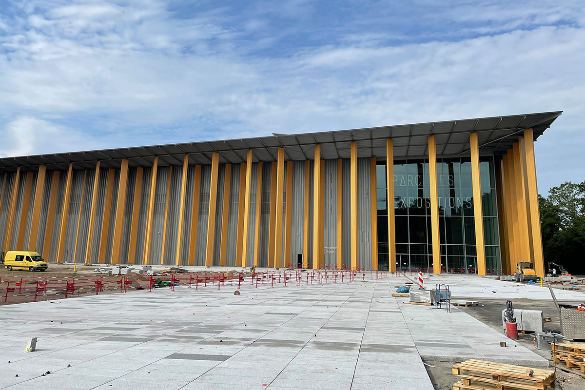 Photographie du parc des expositions de Strasbourg