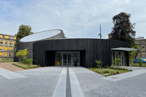 Photographie du planétarium de l'observatoire de Strasbourg