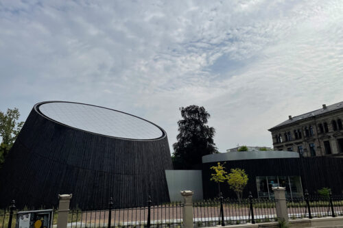 Photographie du planétarium de l'observatoire de Strasbourg