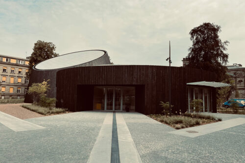 Photographie du planétarium de l'observatoire de Strasbourg